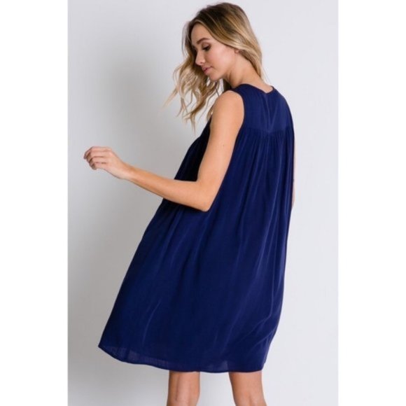 Davi & Dani Mesh Laced Sleeveless Dress NWT - Picture 6 of 12
